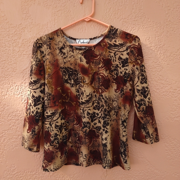 Women Cardicci 3/4" Long Sleeves Medium Size - Picture 11 of 11